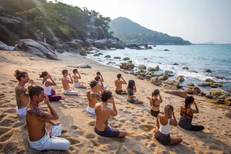 Wellness Retreats in Asia  by the beach