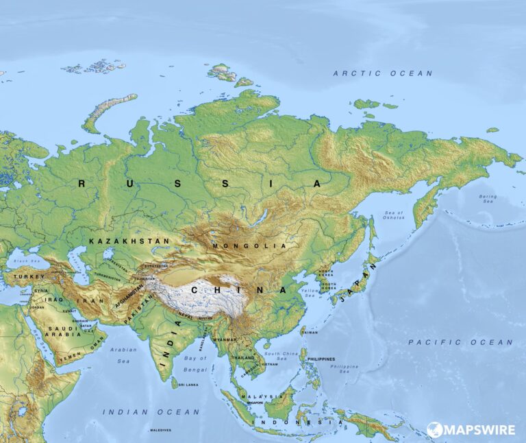 Asia Map and Attractions: Experience the Beauty of Asia